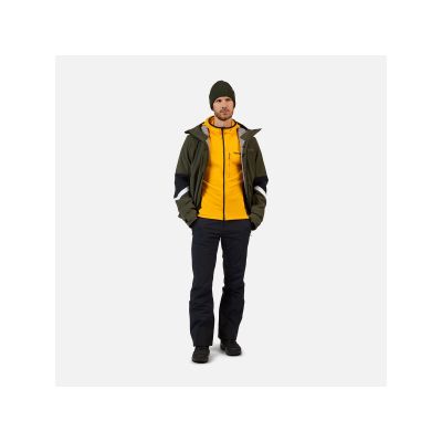 2. Bluza męska ROSSIGNOL BLACKSIDE MIX FZH FLEECE żółta