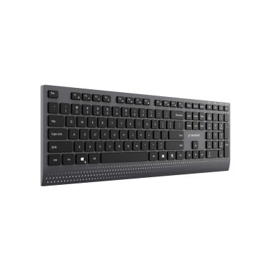 3. GEMBIRD KLAWIATURA SLIM PRZEWODOWA MULTIMEDIALNA CZARNA, USB-C, UKŁAD US