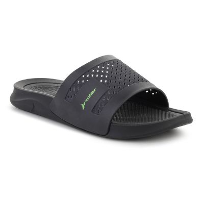 RIDER SMASH V SLIDE AD BLACK/DARK GREY/GREEN 12568-BU414