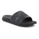 RIDER SMASH V SLIDE AD BLACK/DARK GREY/GREEN 12568-BU414