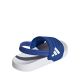 3. Klapki dla dzieci adidas Adilette Estrap 2.0 biało-niebieskie HQ9196