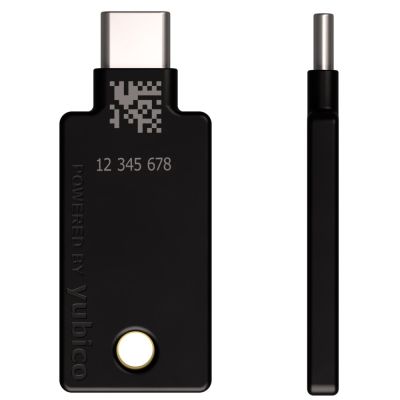 2. Klucz Sprzętowy Yubico YubiKey 5C NFC U2F FIDO