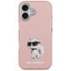 3. Etui Karl Lagerfeld IML Aquarelle Choupette & Logo MagSafe na iPhone 17 - różowe