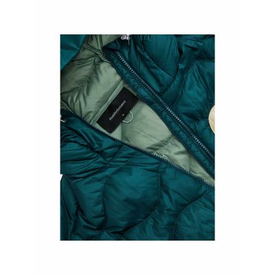 4. Kurtka puchowa męska PEAK PERFORMANCE M Helium Utility Down Hood Jacket kolor zielony