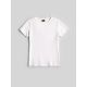 6. T-shirt slim gładki damski 4F 4FRMM00TTSHF3619-10S