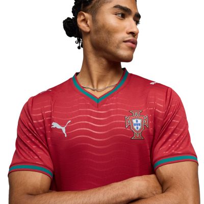 5. Koszulka męska Puma FPF Portugal Home Jersey Replica Club czerwona 783278 01