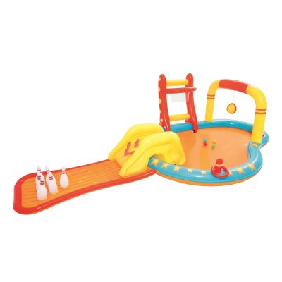 2. Bestway 53068 Dmuchany Plac zabaw 435x213x117cm