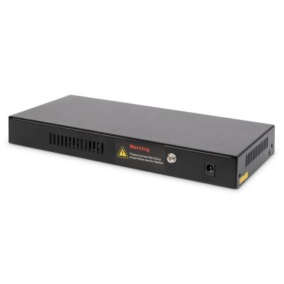 4. Digitus Przełącznik 8-portowy Gigabit Desktop PoE 10/100/1000 Mbps