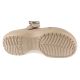 4. Crocs Classic Platform Dipped Buckle Clog 213230-2NM Beżowe 36/37