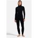 2. Leggins termoaktywne damskie Odlo PERFORMANCE WARM BL BOTTOM long czarne