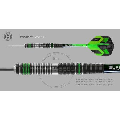 5. Rzutki Harrows Veridian 90% Steeltip HS-TNK-000013339