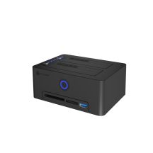 ICY BOX IB-1233CL-CR USB 3.2 Gen 1 (3.1 Gen 1) Type-A Czarny