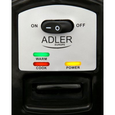 6. Garnek do ryżu Adler AD 6406 (1.5l; kolor inox)