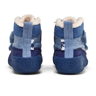 2. Buty zimowe barefoot do nauki chodzenia Affenzahn Snuggy Elephant (01502-30231)