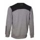 4. Bluza Select Oxford Sweat M T26-01787 szaro/czarna
