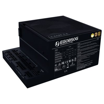 3. Lian Li EG0850G moduł zasilaczy 850 W 24-pin ATX SFX Czarny
