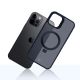 10. Etui 3mk Smoke Case Mag&Stand na Apple iPhone 12 pro max - czarne