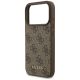 6. Etui Guess 4G Classic na iPhone 17 Pro / 18 Pro - brązowe