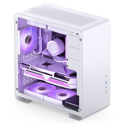 15. Jonsbo U4 Pro Mesh Midi-Tower - biały