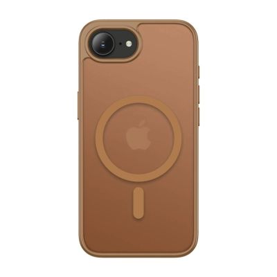 3. Etui Tech-Protect BasicMag MagSafe na iPhone 16e / 17e - brązowe