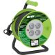 Przedłużacz zwijany Acar PZ-4Z/OTM H05VV-F 3G1.0 20M (czarny)