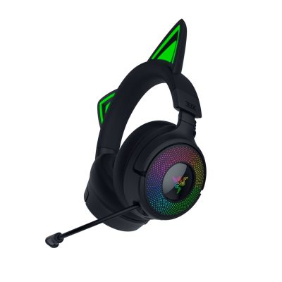 8. Zestaw słuchawkowy Razer Kraken Kitty V3 Pro Nauszne