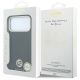 8. Etui Guess Grained Round Strass Logo MagSafe na iPhone 18 Pro / 17 Pro - czarne
