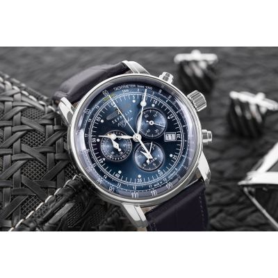 4. Zegarek Męski ZEPPELIN 100 Yahre 7680-3 + BOX