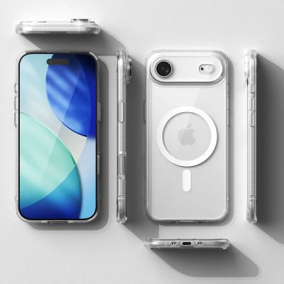 5. Etui Ringke Fusion Magnetic MagSafe na iPhone 17 Air - przezroczyste
