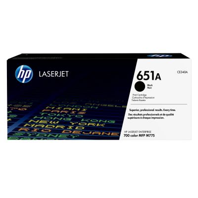 31. TONER CARTRIDGE 651A BLACK/.