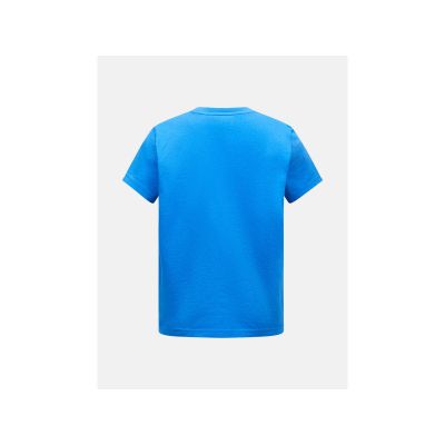 2. Koszulka juniorska PEAK PERFORMANCE Jr Original Small Logo Tee kolor niebieski