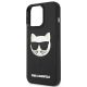 6. Etui Karl Lagerfeld 3D Rubber Choupette na iPhone 13 Pro / iPhone 13 - czarne