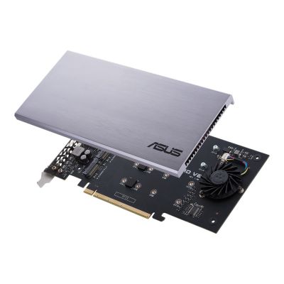 4. Kontroler ASUS Hyper M.2 PCIe 3.0 x16, 4x M.2 NVMe (2242/2260/2280/22110) GEN 3