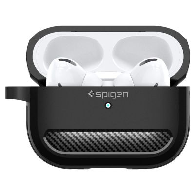 4. Etui Spigen Rugged Armor na Apple AirPods Pro 1 / 2 - czarny mat