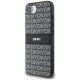 2. Etui DKNY Repeat Texture Pattern with Tonal Stripe na iPhone 16e - czarne