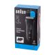 19. Braun 3000BT Bateria 5 7 mm Mokry & Suchy Czarny, Szary