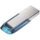 5. DYSK SANDISK USB 3.0 ULTRA FLAIR 128GB NIEBIESKI  150MB/s