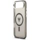 6. Etui Guess IML Gradient Triangle Logo MagSafe na iPhone Air - czarne
