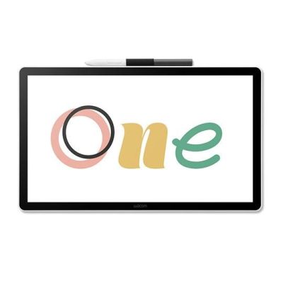 4. Tablet graficzny Wacom One 14 - ekranowy tablet graficzny z piórkiem Wacom One Standard Pen i kablem USB-C