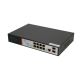 2. Extralink VICTOR | Switch PoE | 8x Gigabit PoE/PoE+, 2x SFP, 1x Port Konsolowy, 150W, Zarządzalny