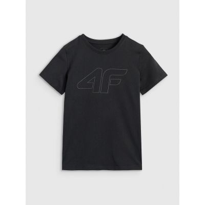 5. T-shirt regular z nadrukiem chłopięcy 4F 4FJRMM00TTSHM3255-20S