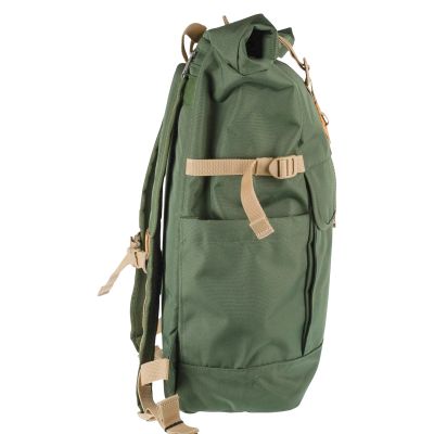 4. JanSport Hatchet Rolltop Backpack EK0A5BLG2T3 Zielone One size