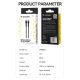 5. Kabel Wozinsky WNBCL1 Lightning / USB-C PD 30W 1 m - czarny