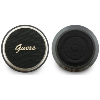 2. Głośnik Bluetooth Guess 5W Script Metal Logo - czarny