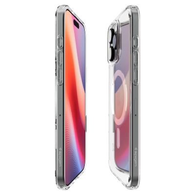7. Etui Spigen Ultra Hybrid ”T” Mag MagSafe na iPhone 16 Pro Max - białe