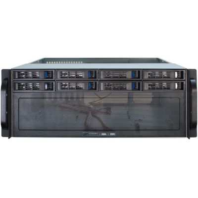 3. Inter-Tech 4U-4408 Rack Czarny, Srebrny