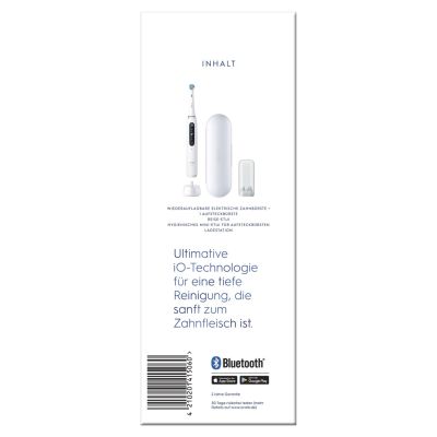 4. Braun Oral-B iO Series 5 Quite White