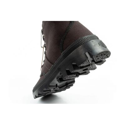 7. Buty sportowe damskie botki za kostkę Palladium Pallabrousse czarne