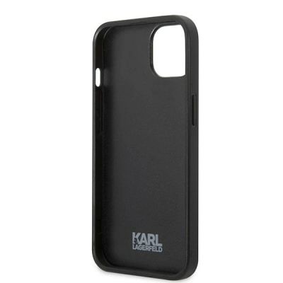 7. Etui Karl Lagerfeld Flower Ikonik Karl na iPhone 13 - szare