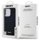 8. Etui DKNY Plain Logo MagSafe na iPhone 14 Pro - czarne